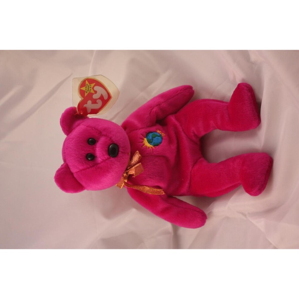 Millennium Beanie Baby Bear Misspelled Millenium/Millennium! with other errors